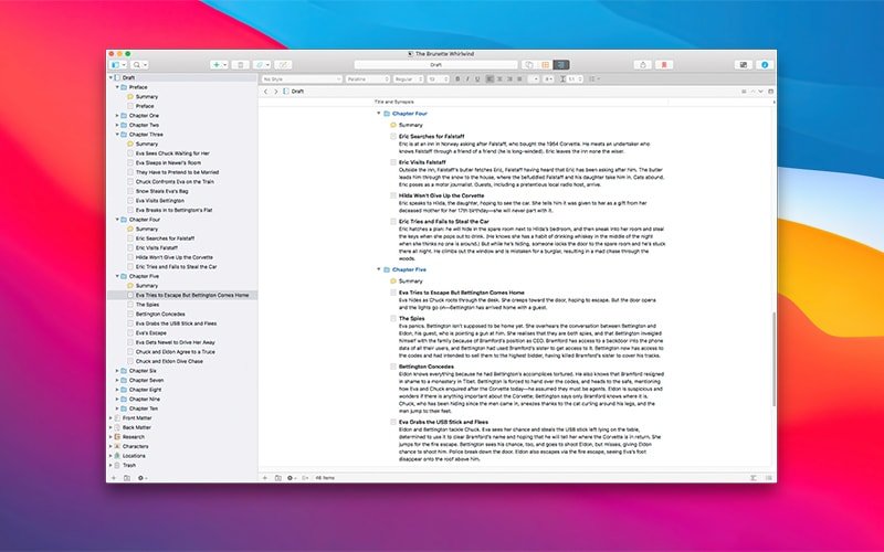 Scrivener 3 screenshot 2